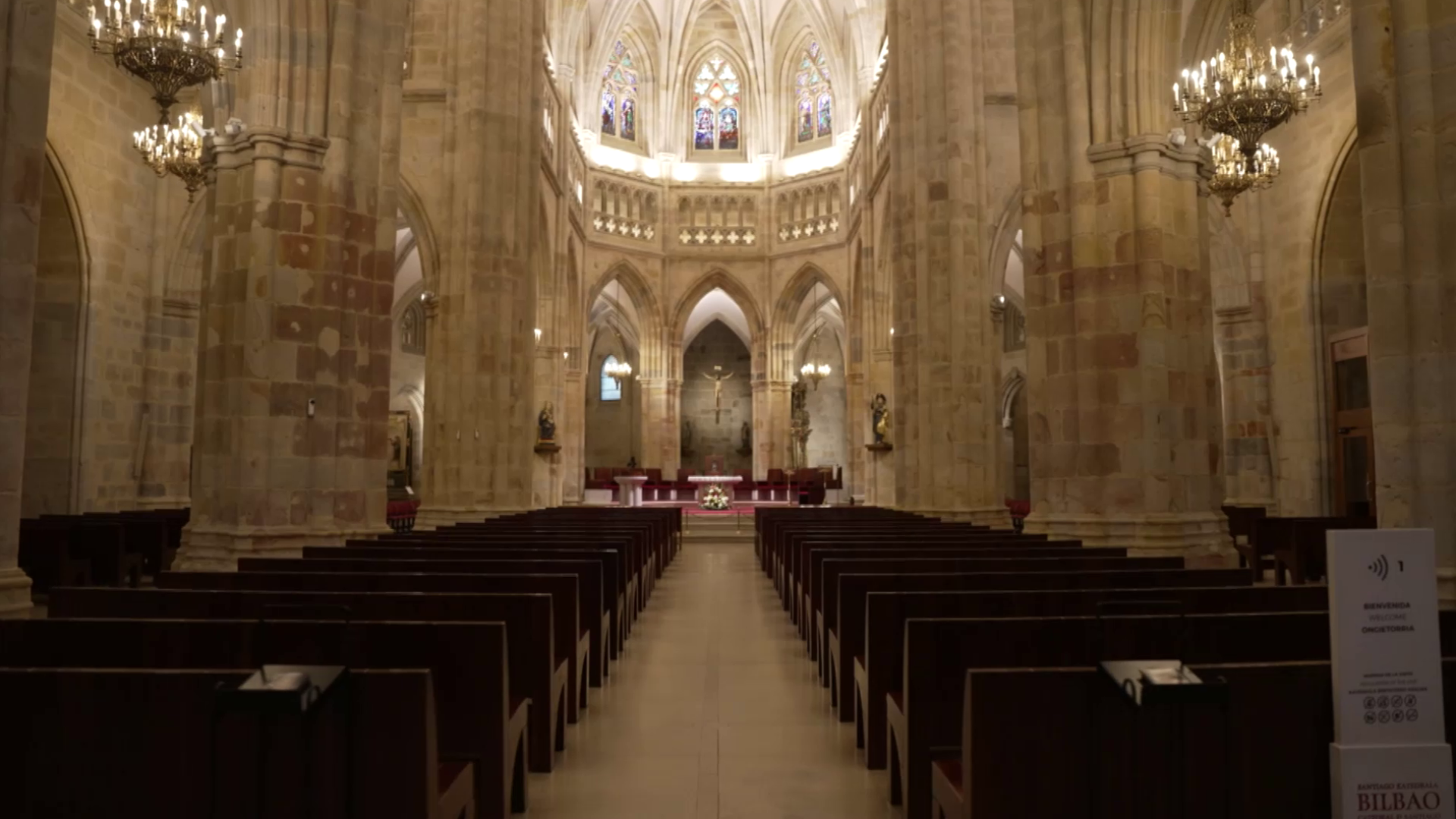 El secreto que apareció bajo el altar de la Catedral de Bilbao y cambió su historia: 