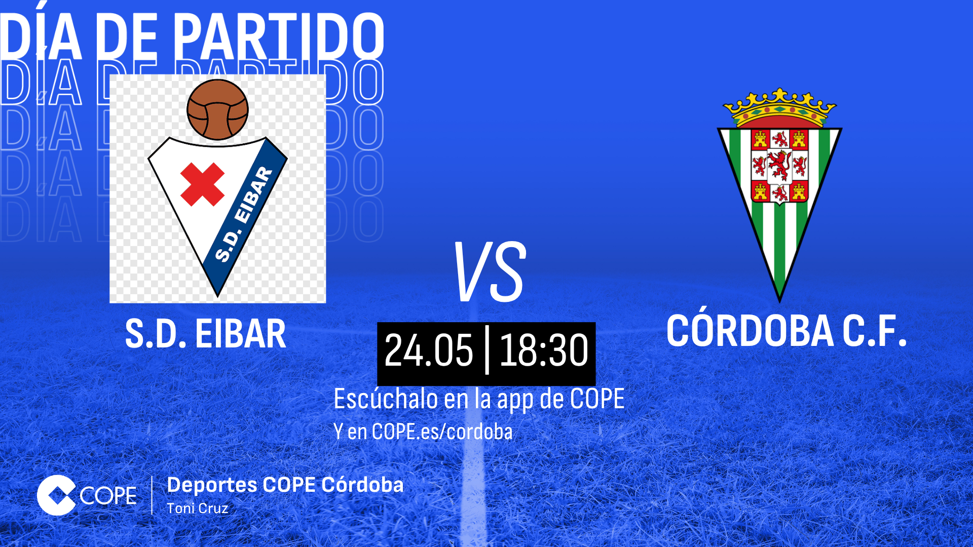 Horario y dónde ver y escuchar el S.D. Eibar-Córdoba CF de la jornada 41ª de Liga Hypermotion