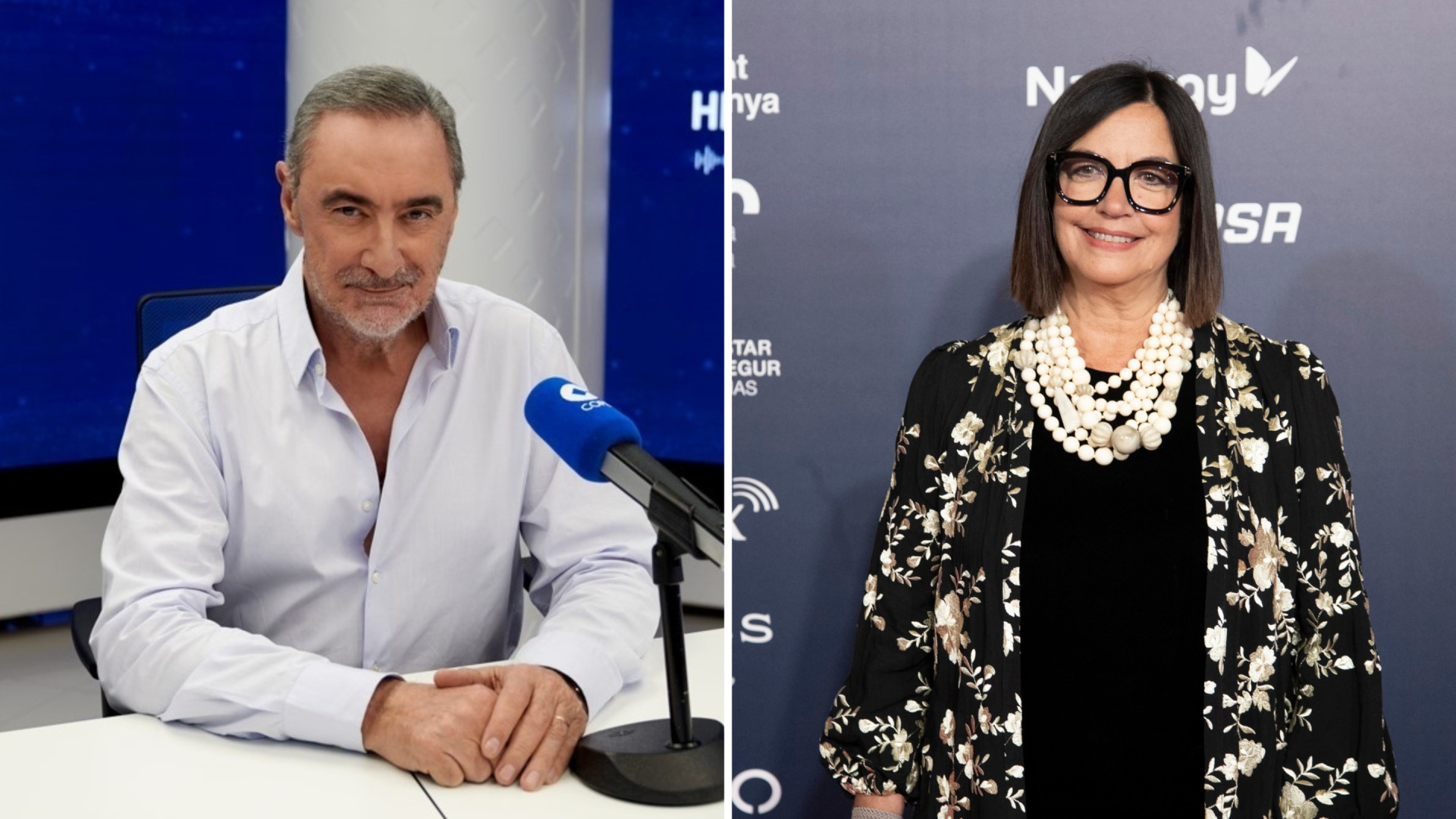Las primeras palabras de Carlos Herrera a Àngels Barceló después de conocerse que no seguirá en la Cadena SER: 