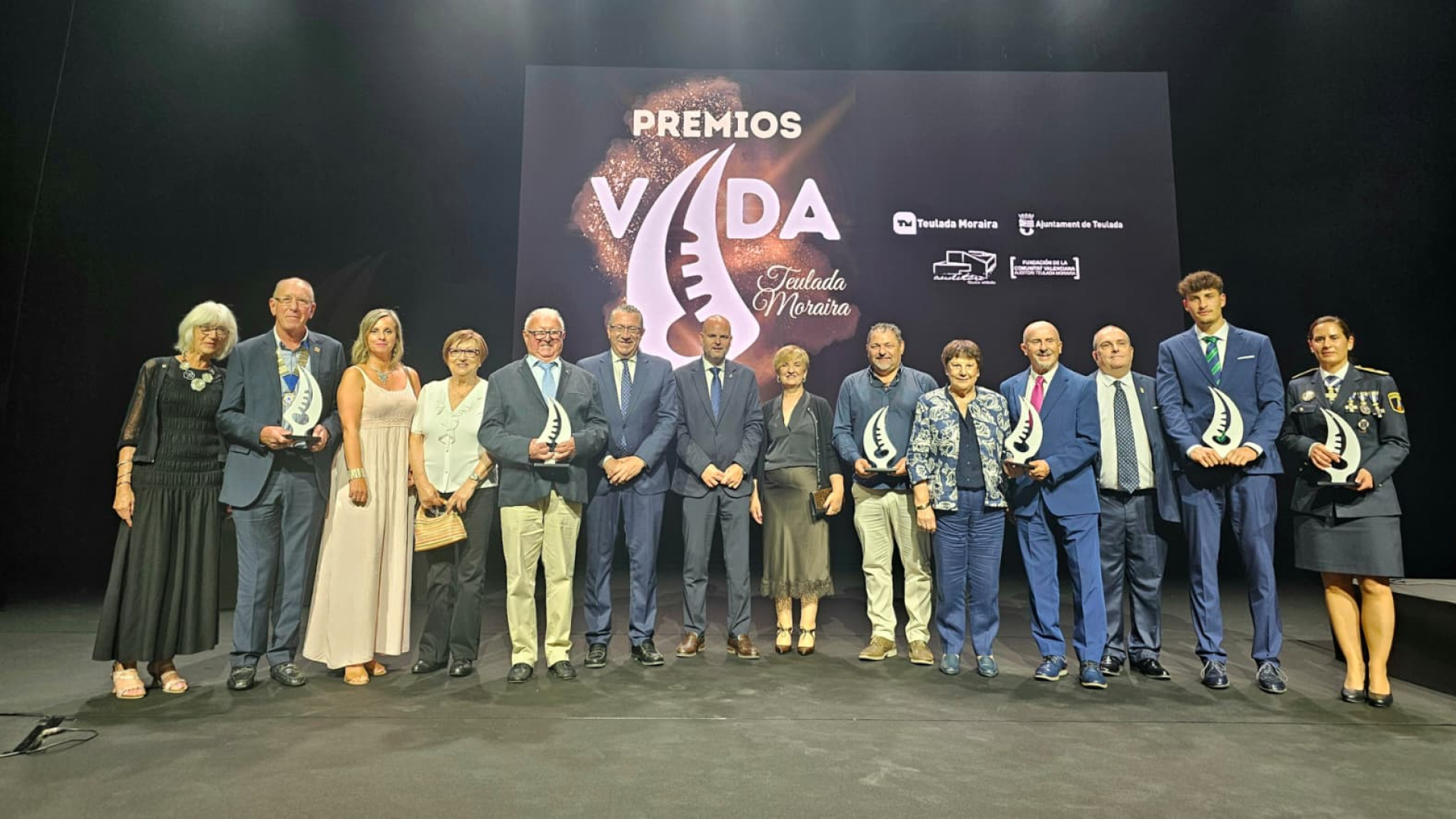 Teulada Moraira rinde homenaje a su tejido asociativo en la III Gala de los Premios Vida