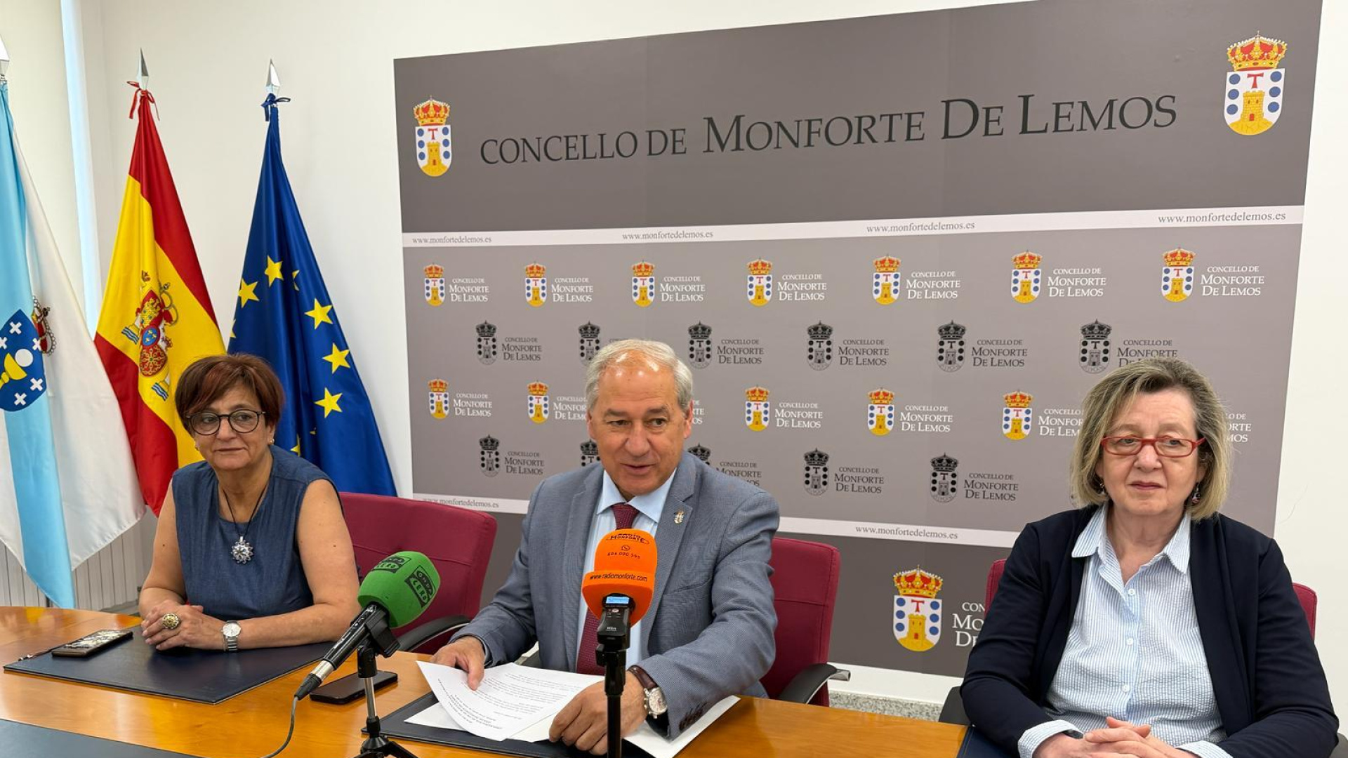 Monforte (Lugo) presenta el cartel de sus patronales para ser una 