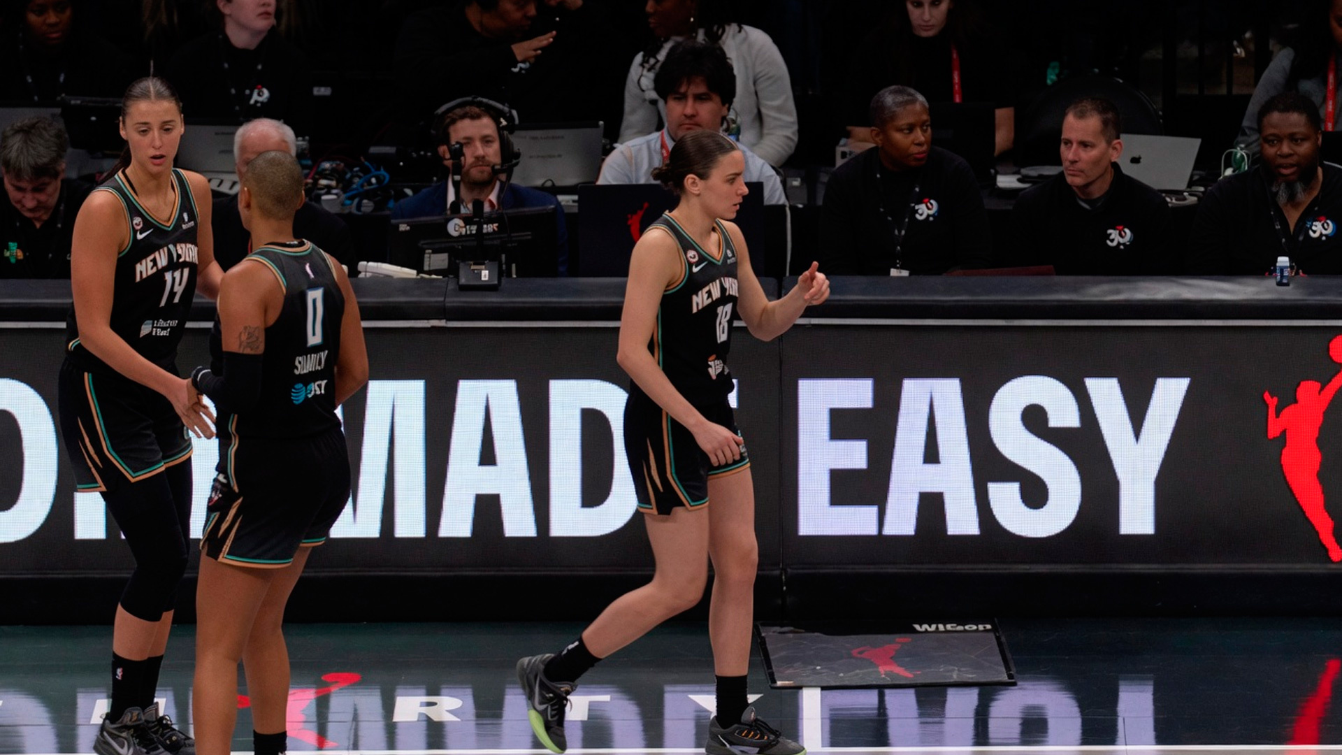 Raquel Carrera debuta en la WNBA con las New York Liberty