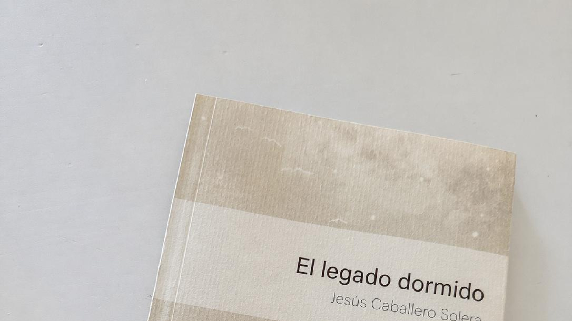 Su padre dejó un manuscrito de poemas y, tras su muerte, Noelia decidió convertirlo en libro: 