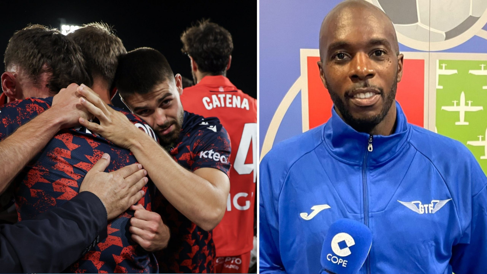 El sorprendente gesto de Nyom con los rojillos tras la agónica salvación en Getafe: 