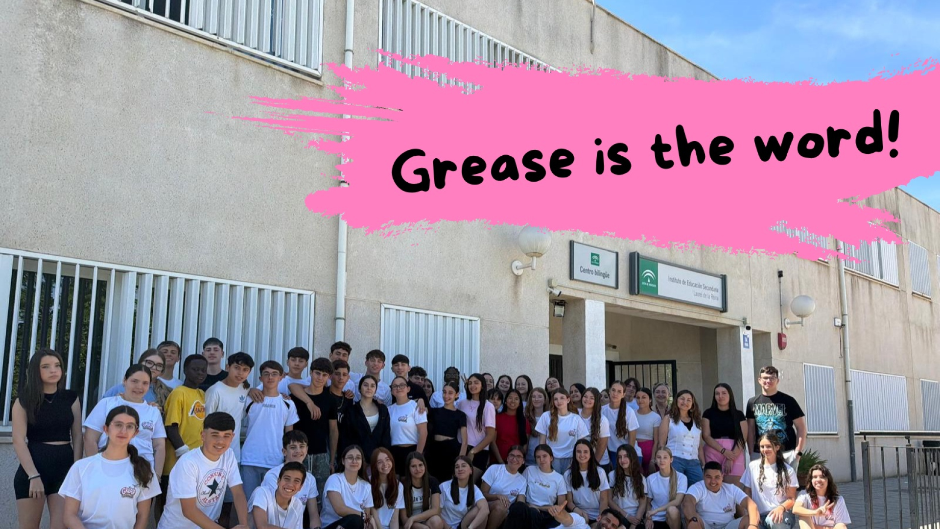 Un instituto de Granada revive ‘Grease’: el musical que une educación, cultura y solidaridad