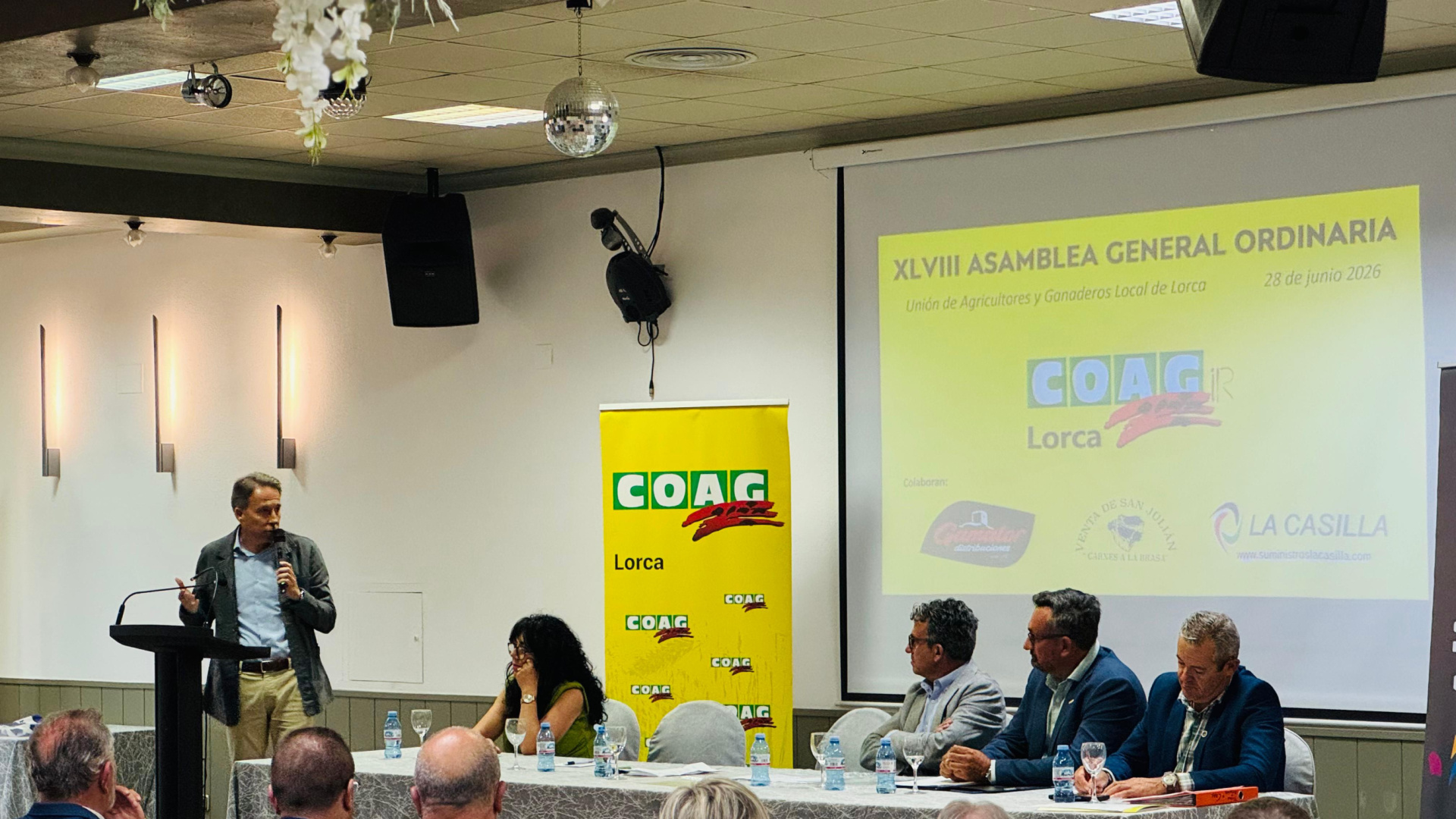 COAG pide facilitar la apertura de nuevas granjas para revitalizar el sector en Lorca