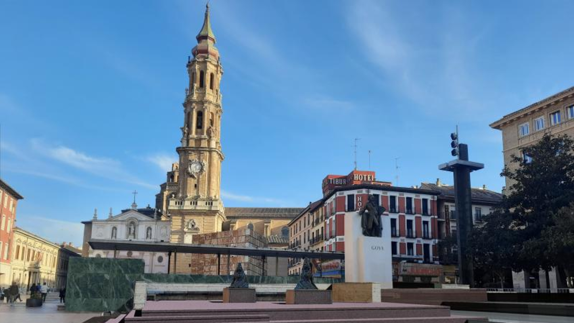 El gran salón de Zaragoza se renueva: las claves de la reforma de la Plaza del Pilar