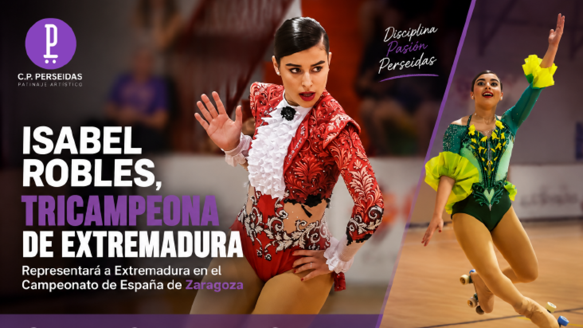 Isabel Robles hace historia en el patinaje y va a por el Campeonato de España