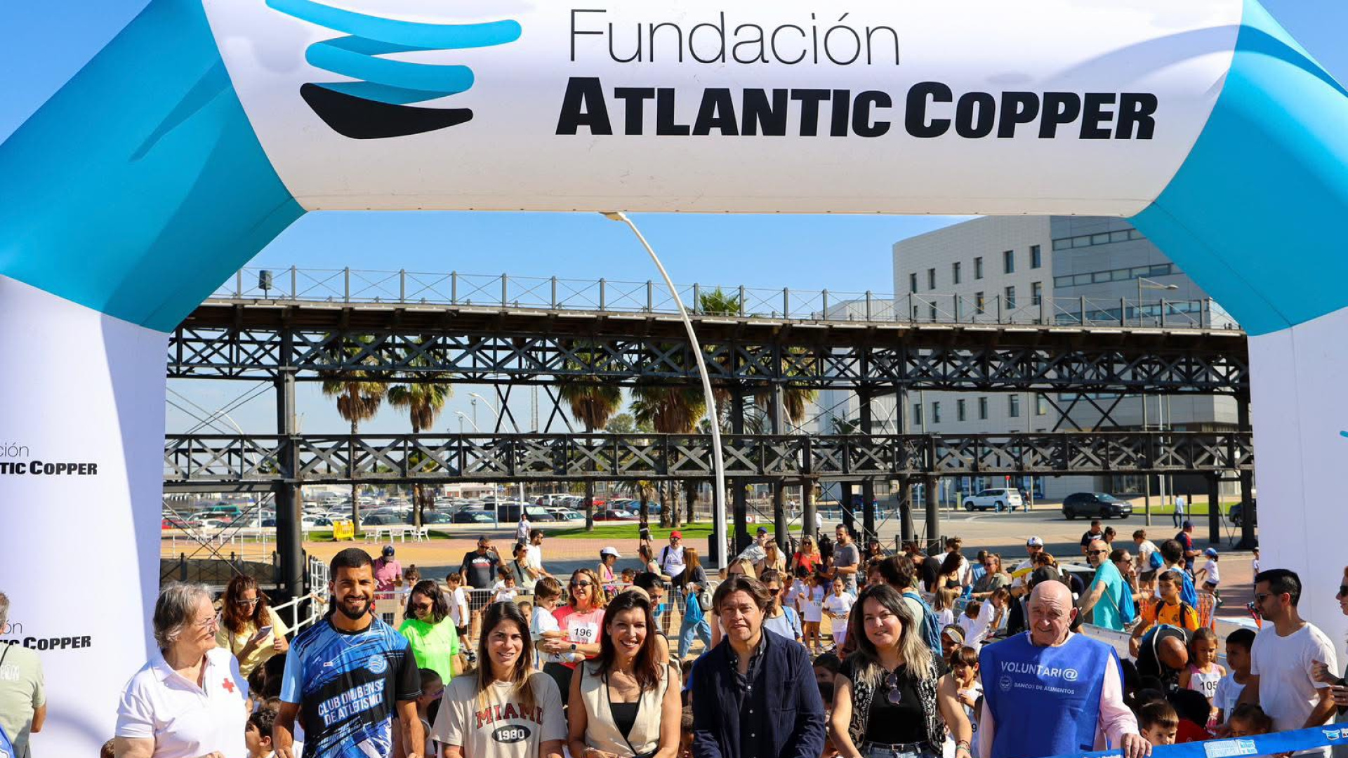 La carrera infantil ‘Kilos x Km’ une deporte y solidaridad en Huelva