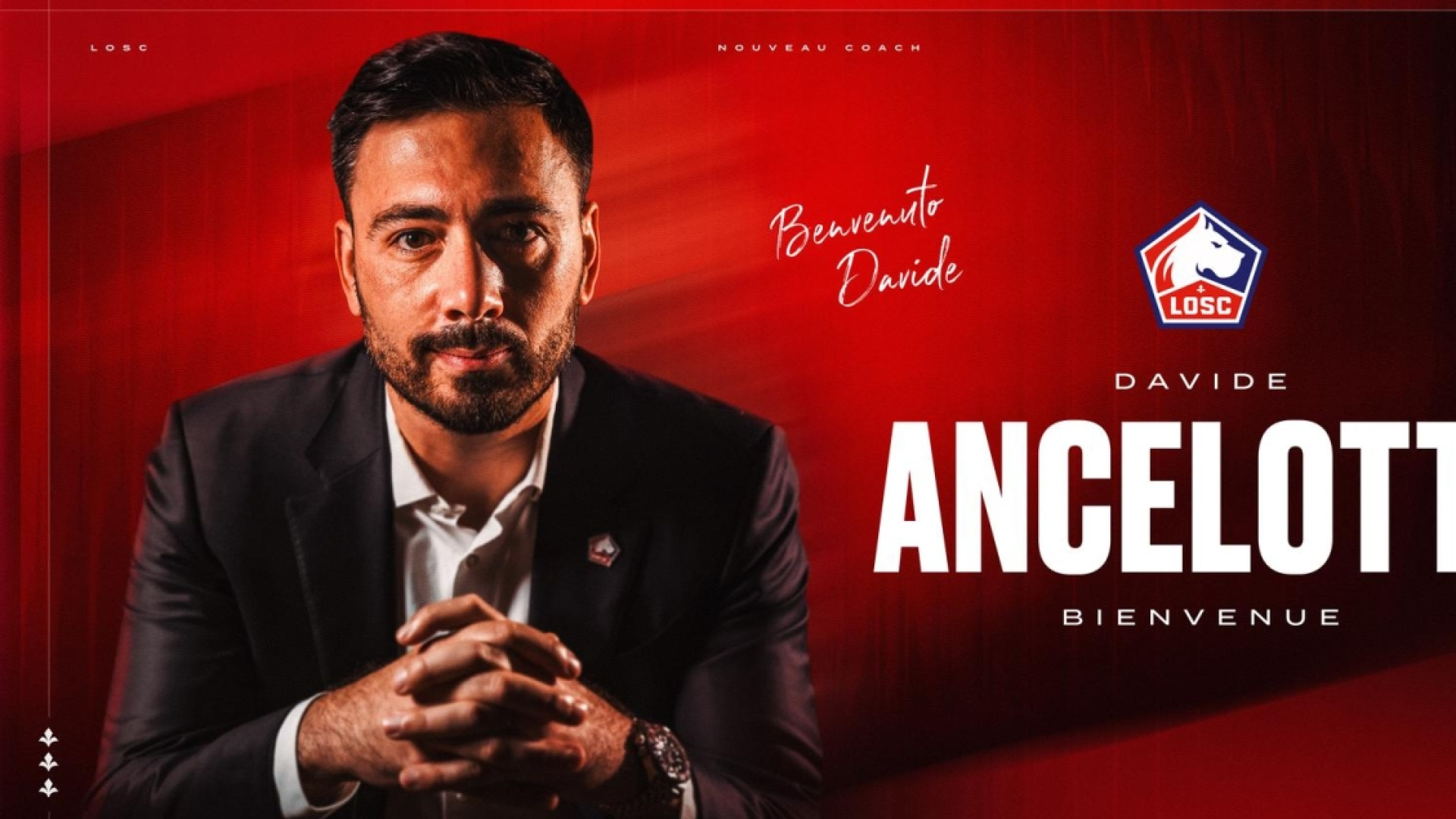 Davide Ancelotti toma las riendas del Lille