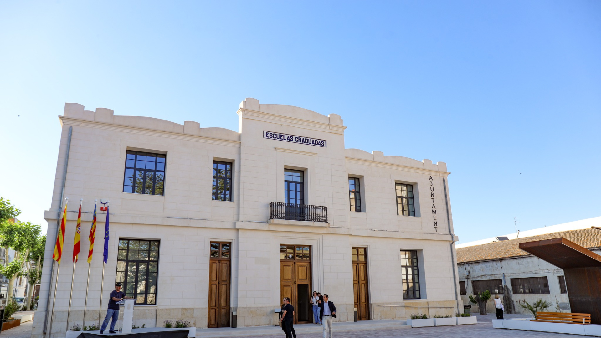 Benissa abre las puertas de su nuevo Ayuntamiento: un espacio pionero en un edificio histórico