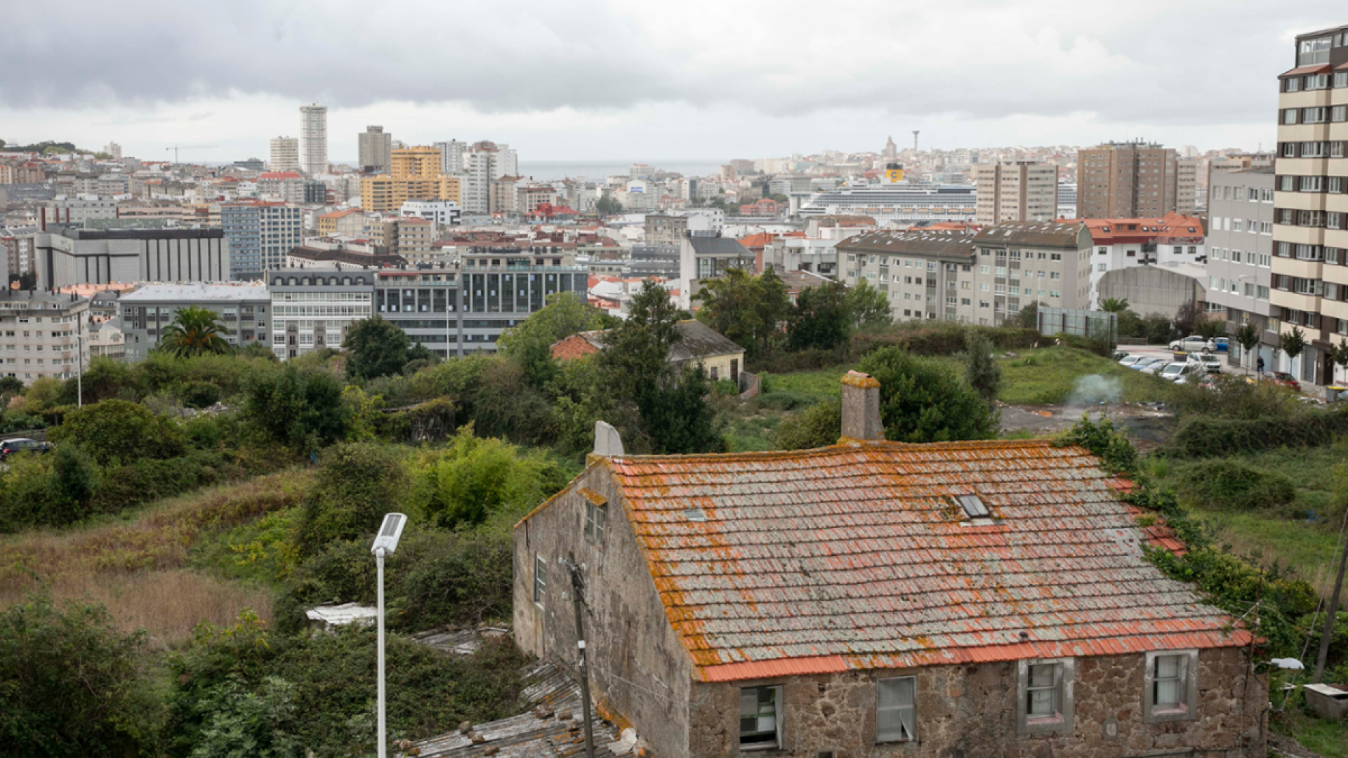 En esta zona de A Coruña se proyectan tres torres de 17 plan