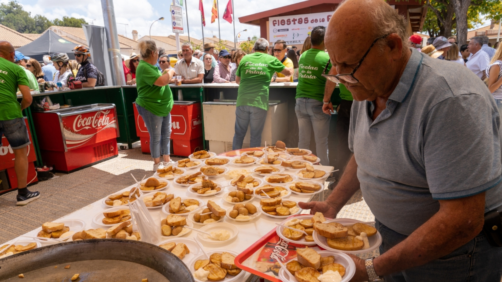 La Puebla celebra la Fiesta de la Patata con la vista en lograr un sello diferencial para un producto al que se dedican entre 2.500 y 3.000 hectáreas del Campo de Cartagena