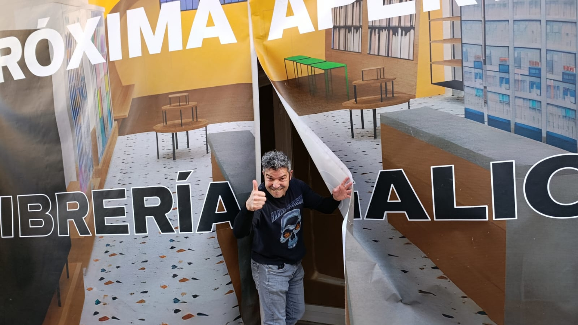 Fernando Toubes vuelve a reinventar Librería Galicia de Lugo: un nuevo espacio cultural para seguir haciendo barrio