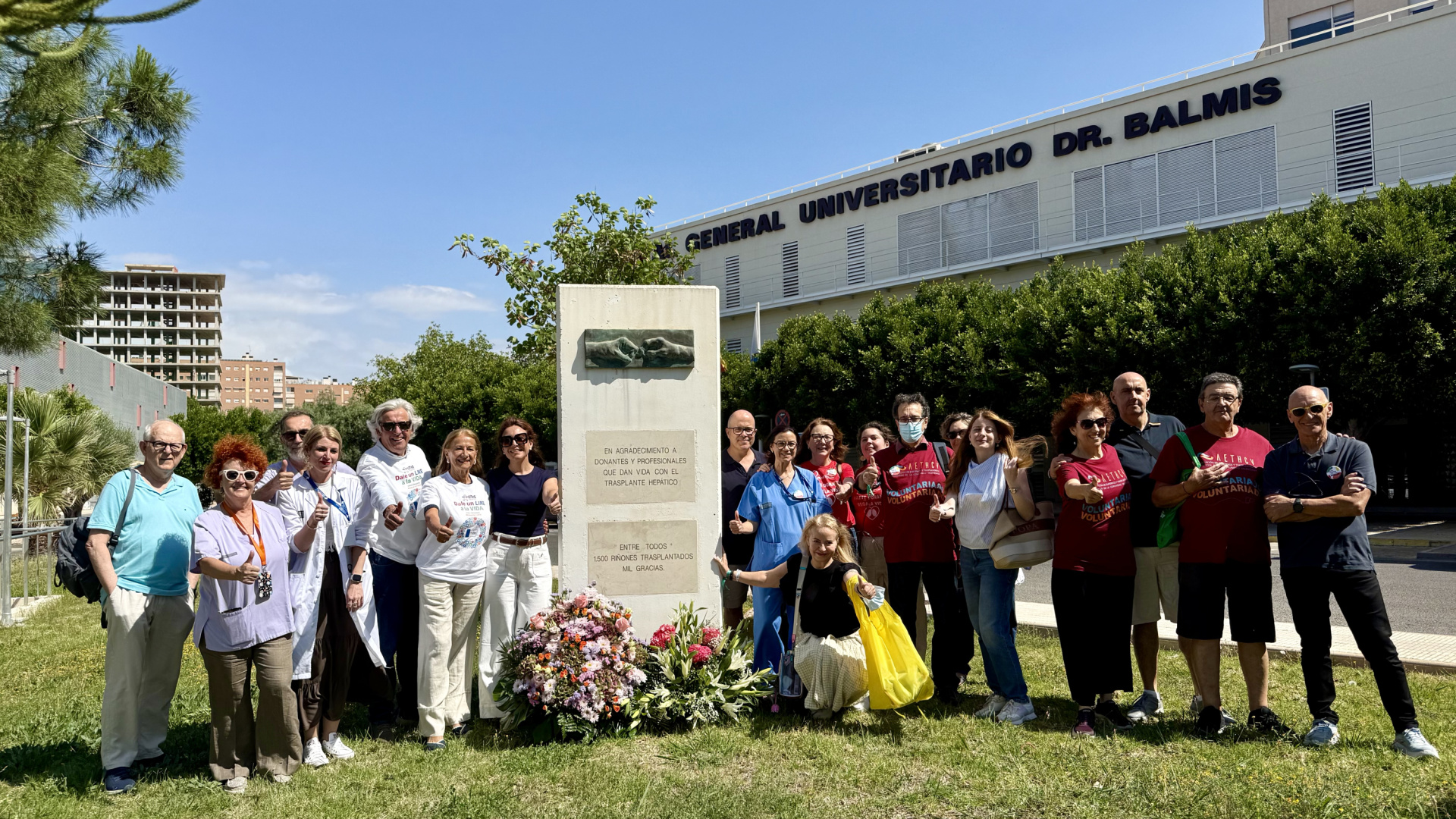 El Hospital Doctor Balmis homenajea a las más de 1.140 personas que han cambiado miles de vidas en Alicante