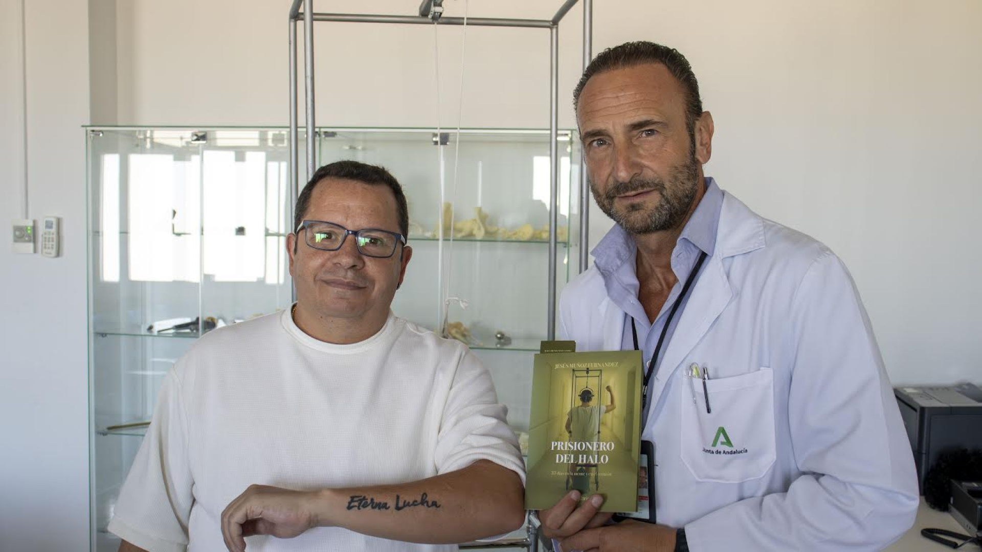 El 'prisionero del halo' narra su historia de superación