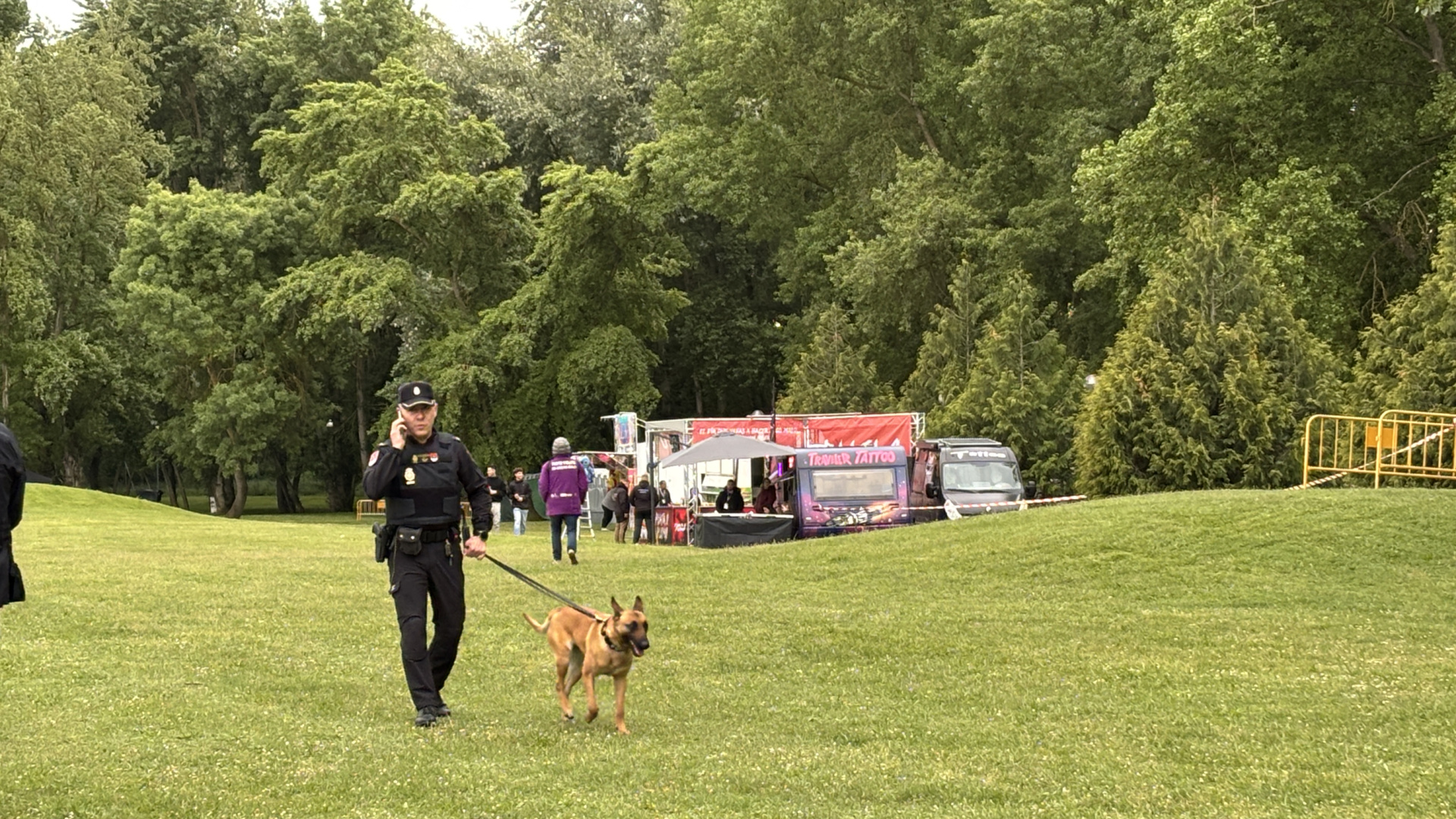 La Unidad Canina de la Policía Local intercepta a 