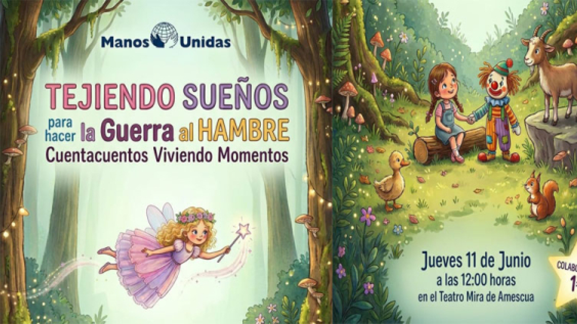 Cuentos solidarios para combatir el hambre en Guadix
