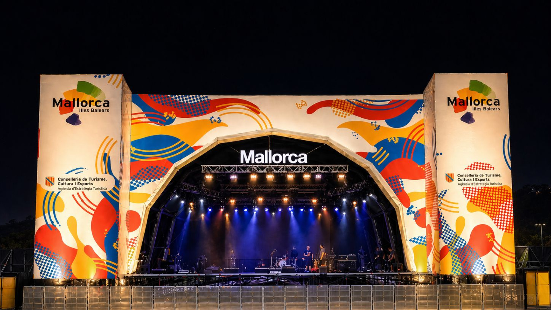 Así son los nuevos y espectaculares escenarios del Mallorca Live Occident