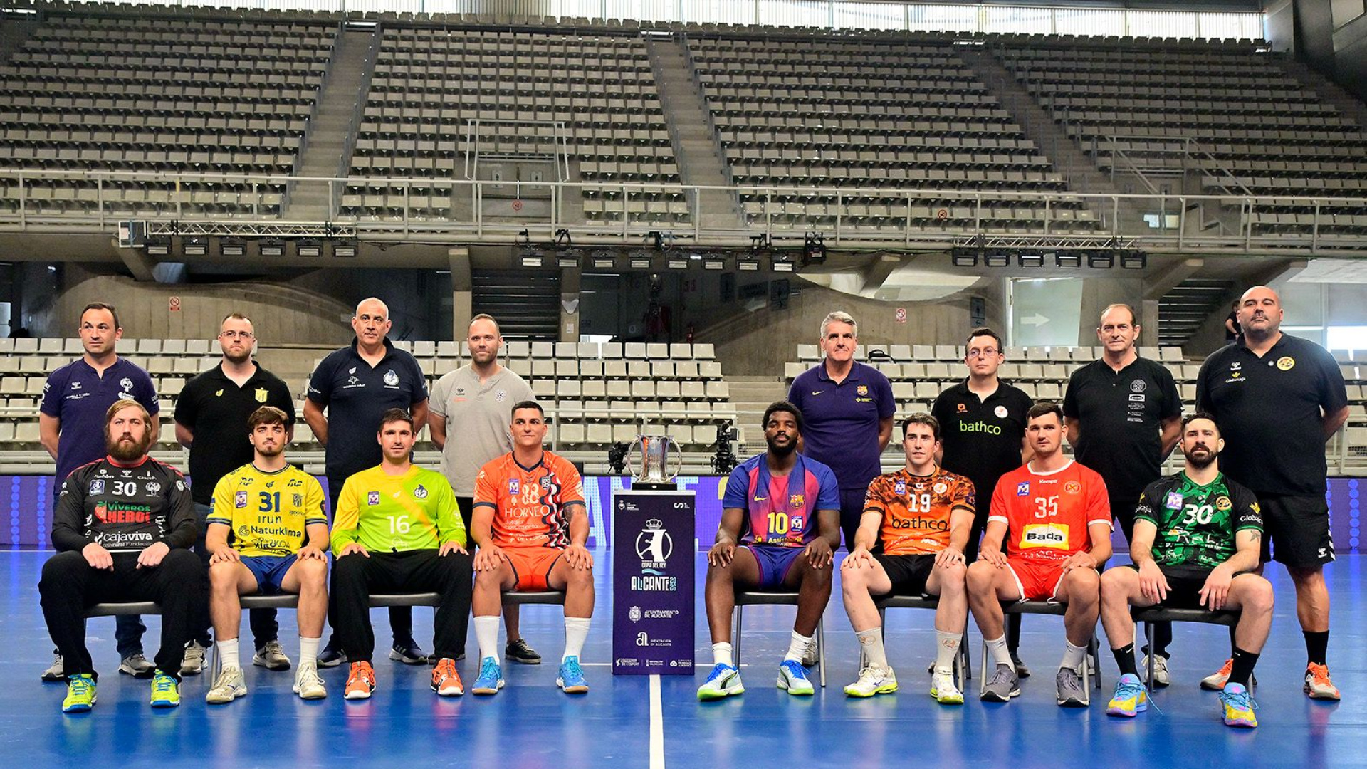 Alicante acoge desde este viernes la Copa del Rey de balonmano con el Horneo soñando en grande