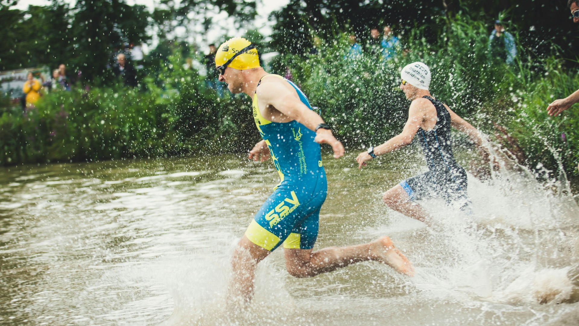 Sendaviva se estrena en el deporte con un triatlón en un entorno natural único