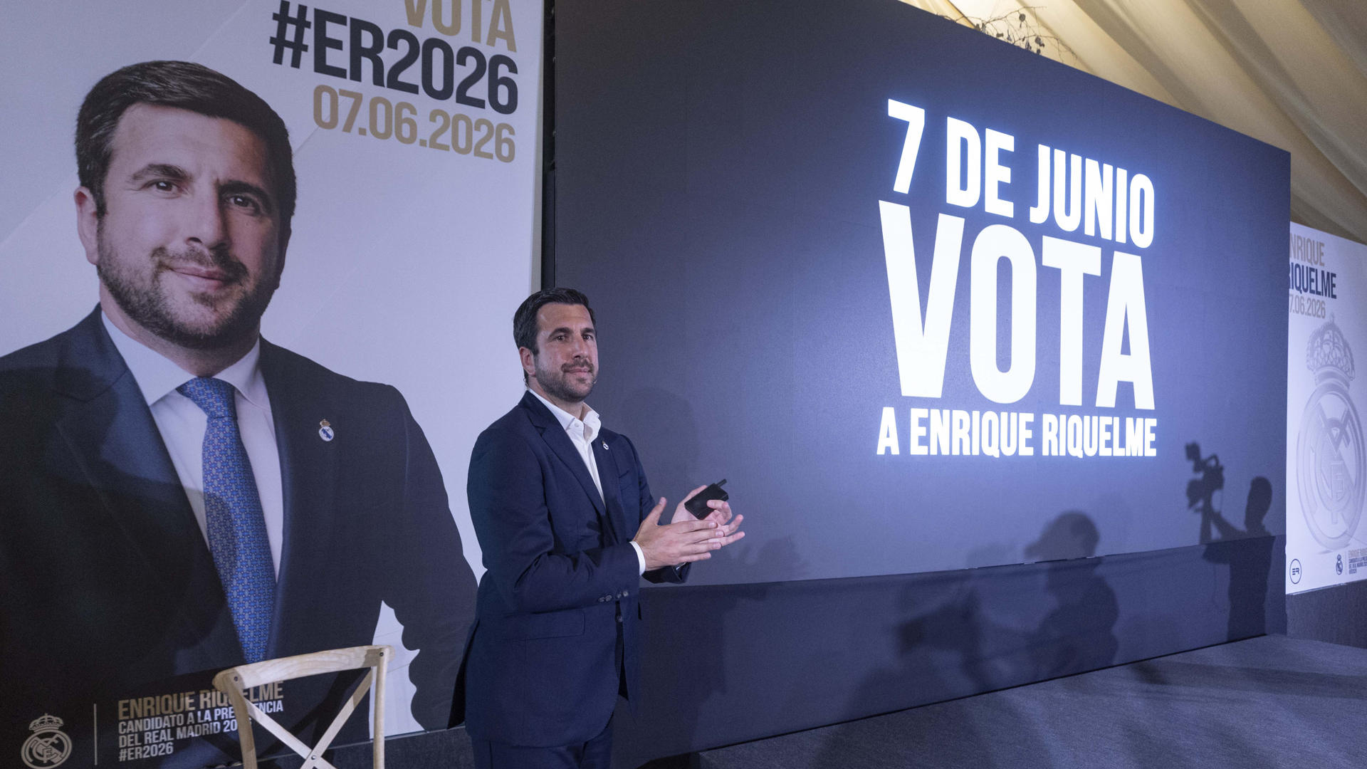 Enrique Riquelme agradece el apoyo de Raúl, Hierro, Casillas y Del Bosque: 