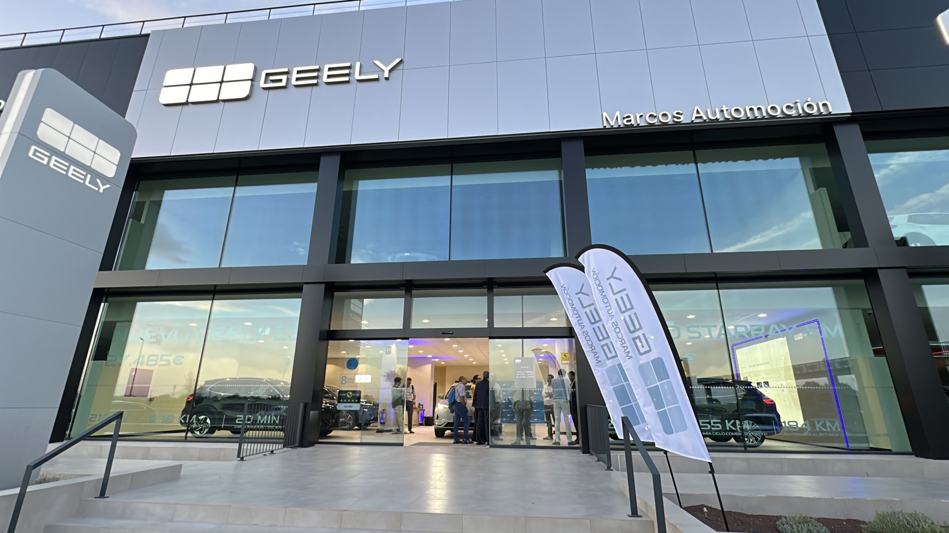 La marca Geely, que fabricará en Valencia, ya tiene concesionario aquí