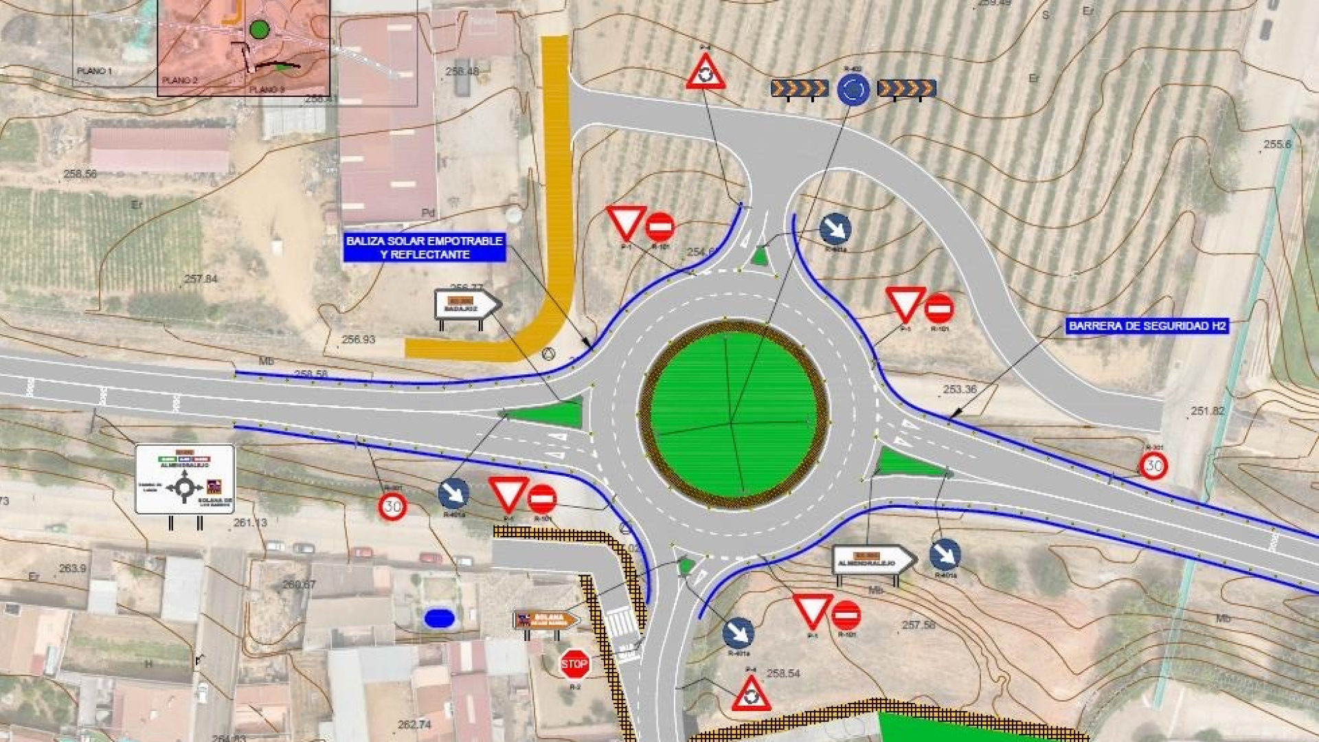 La Junta de Extremadura inicia las obras de mejora del acceso a Solana de los Barros desde la EX 300
