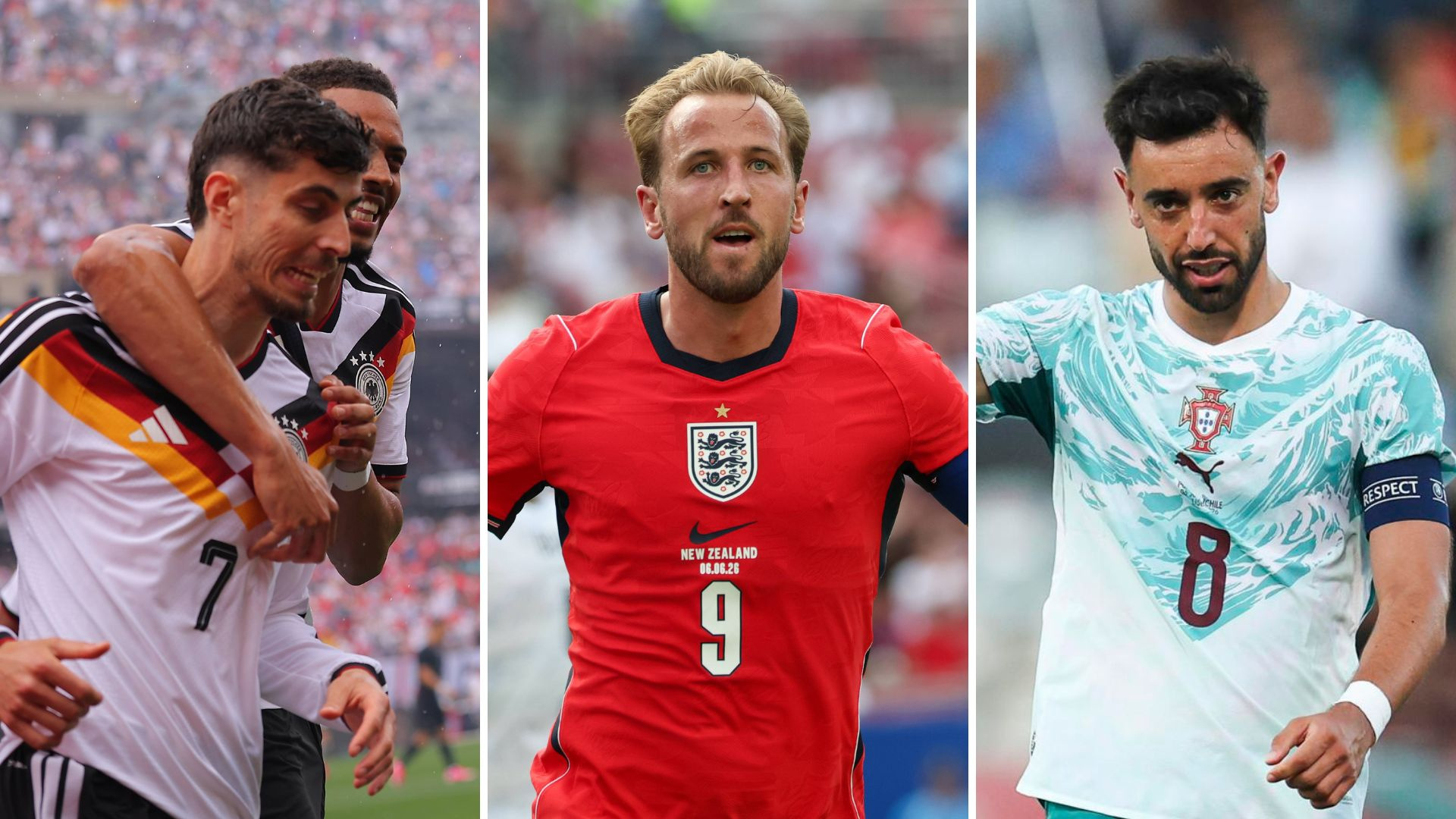 Alemania, Inglaterra y Portugal afinan su puesta a punto camino al Mundial