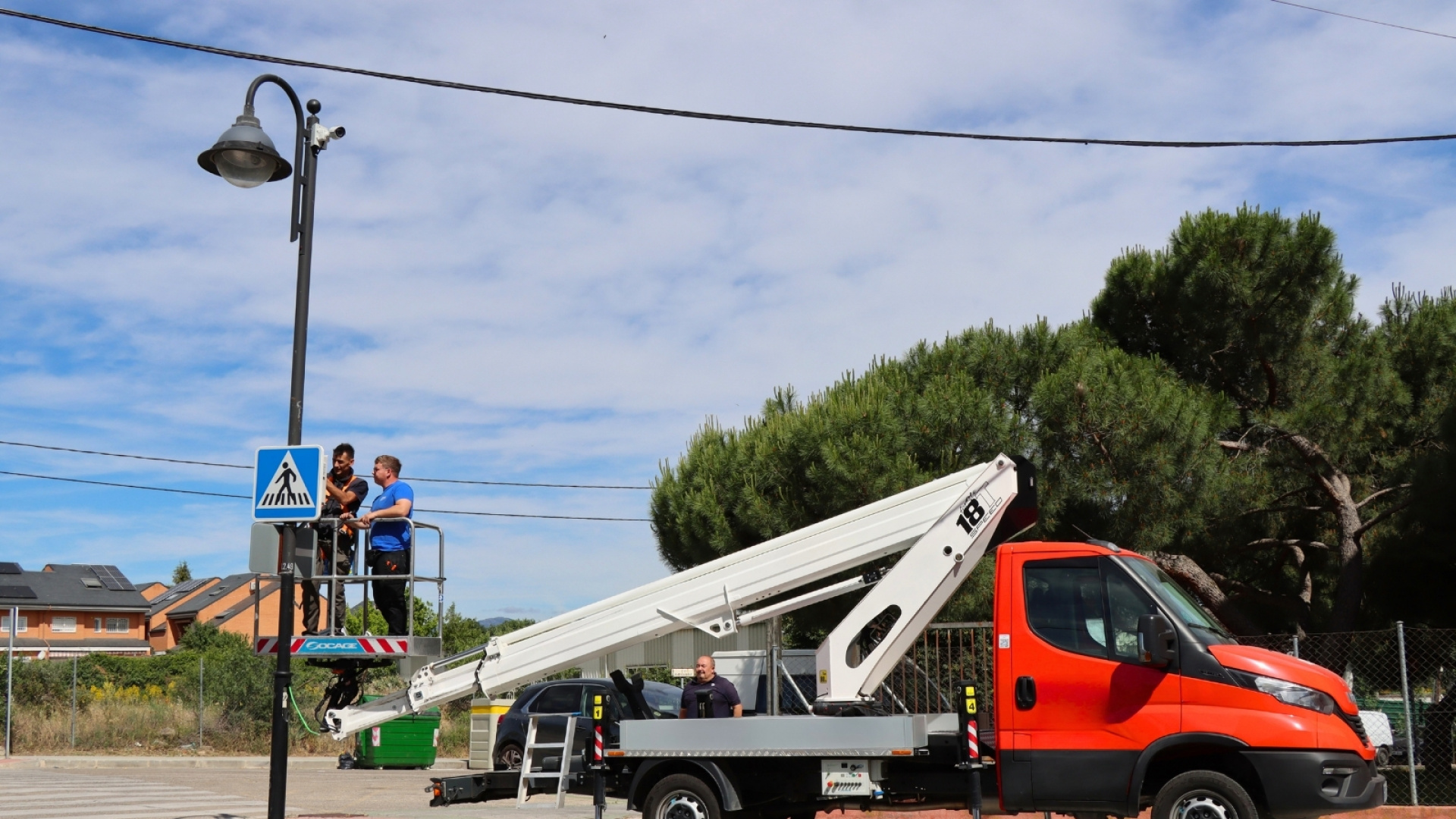 Galapagar completa su red de cámaras de segurida vial con la
