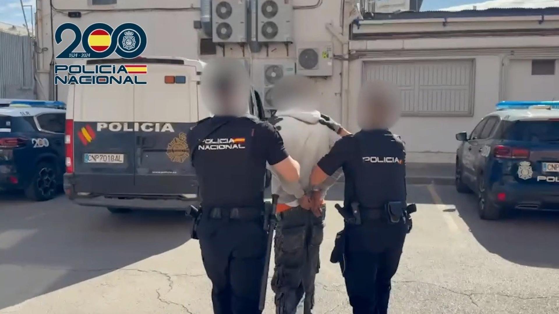 Detienen en Murcia a un ladrón con 45 antecedentes por asalt