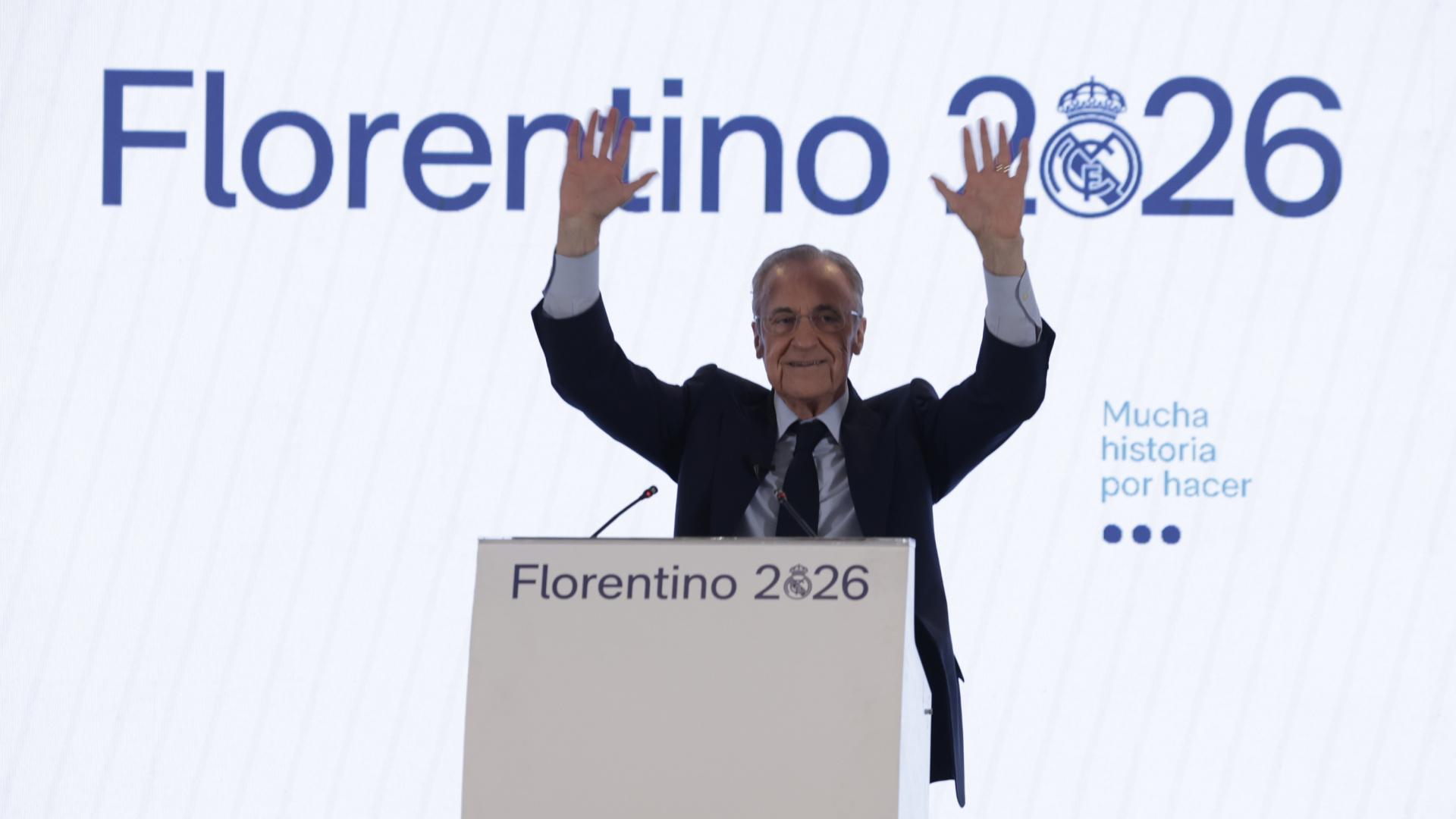 Datos de las elecciones a la presidencia del Real Madrid: Fl