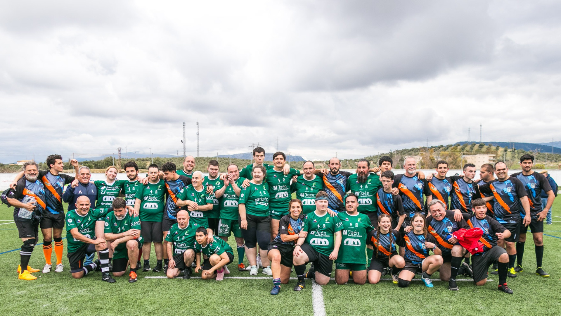 Jaén Rugby celebra el éxito de su equipo inclusivo con una g