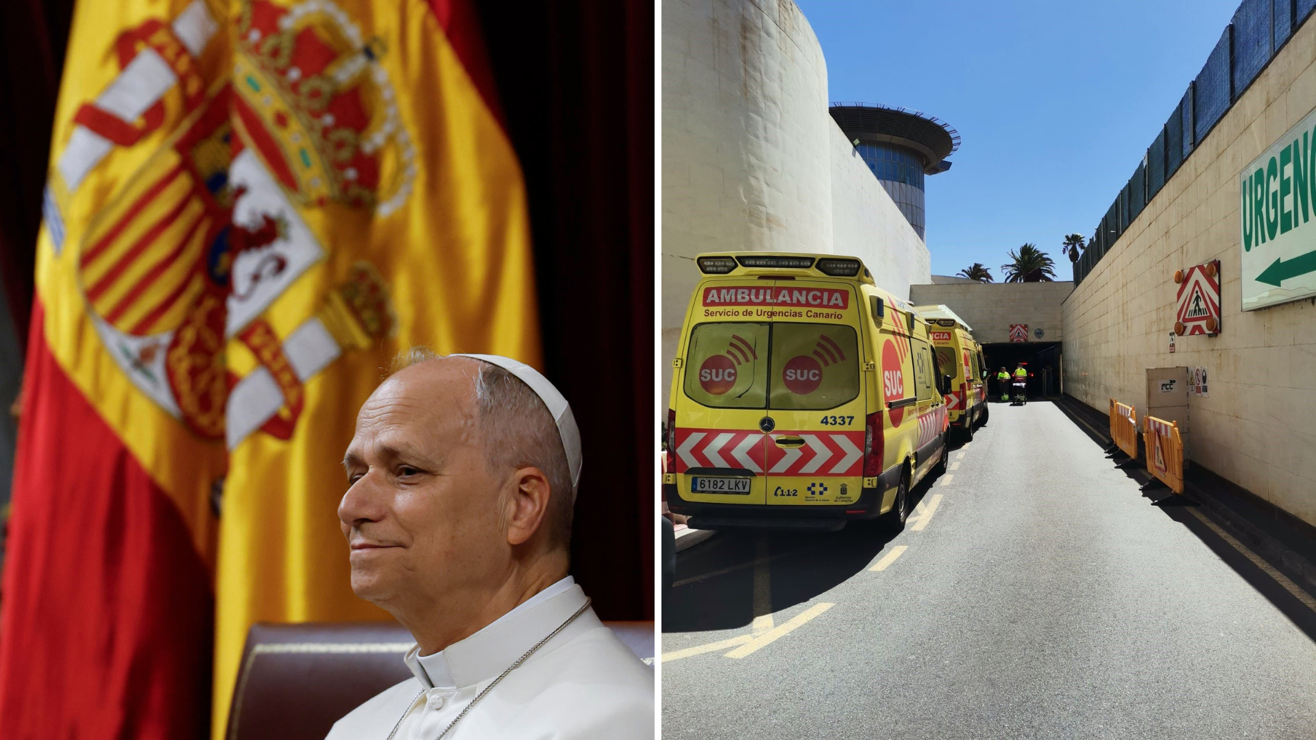 Atención sanitaria en Canarias ante la histórica visita del 
