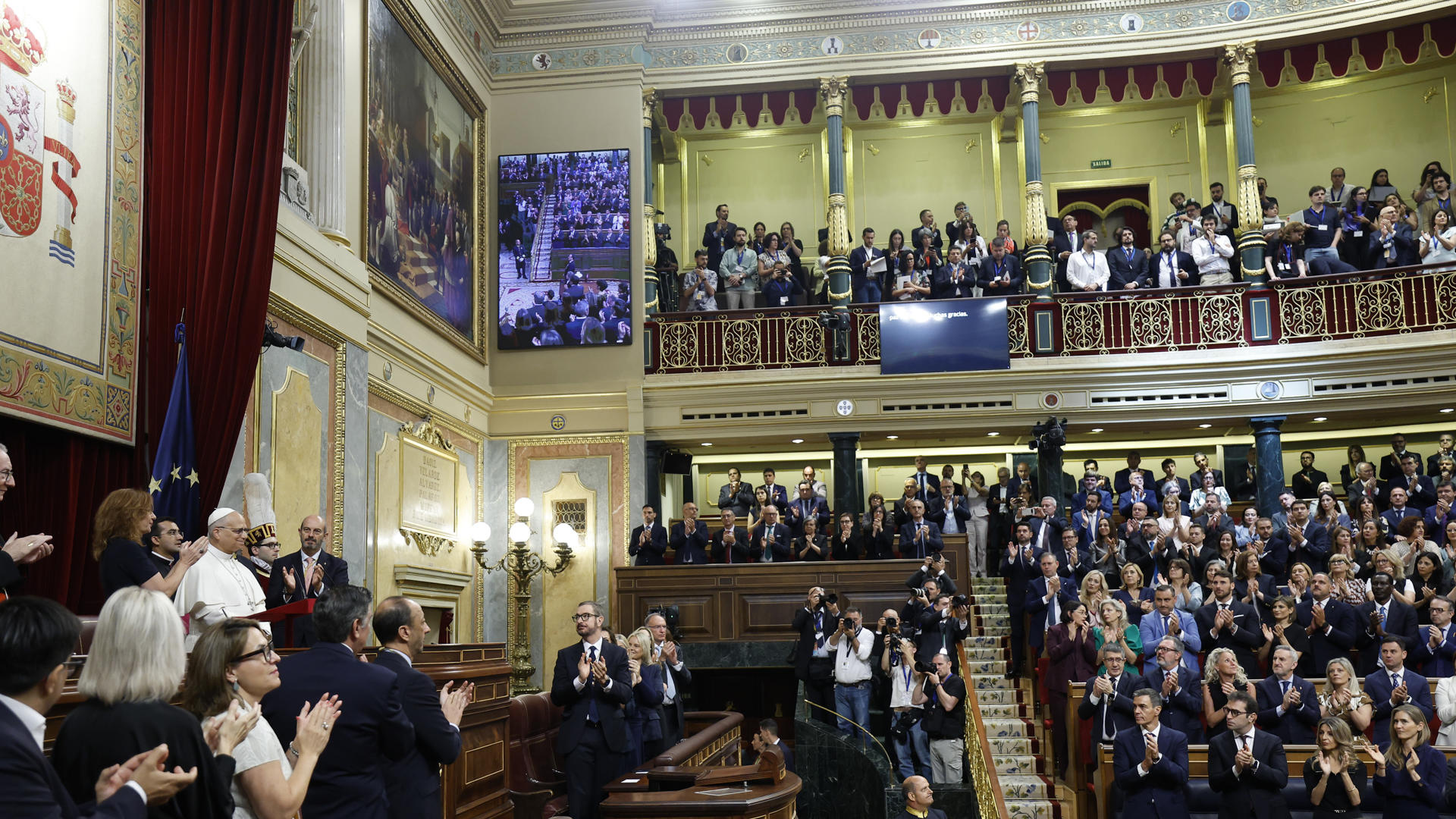 Xavi Bonet, sobre el Papa en el Congreso: "Es muy difícil qu