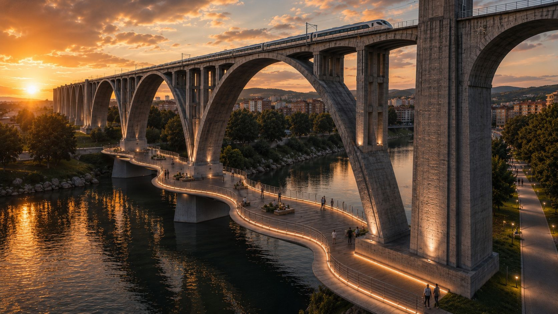 Plantean al alcalde de Ourense un proyecto de construcción d