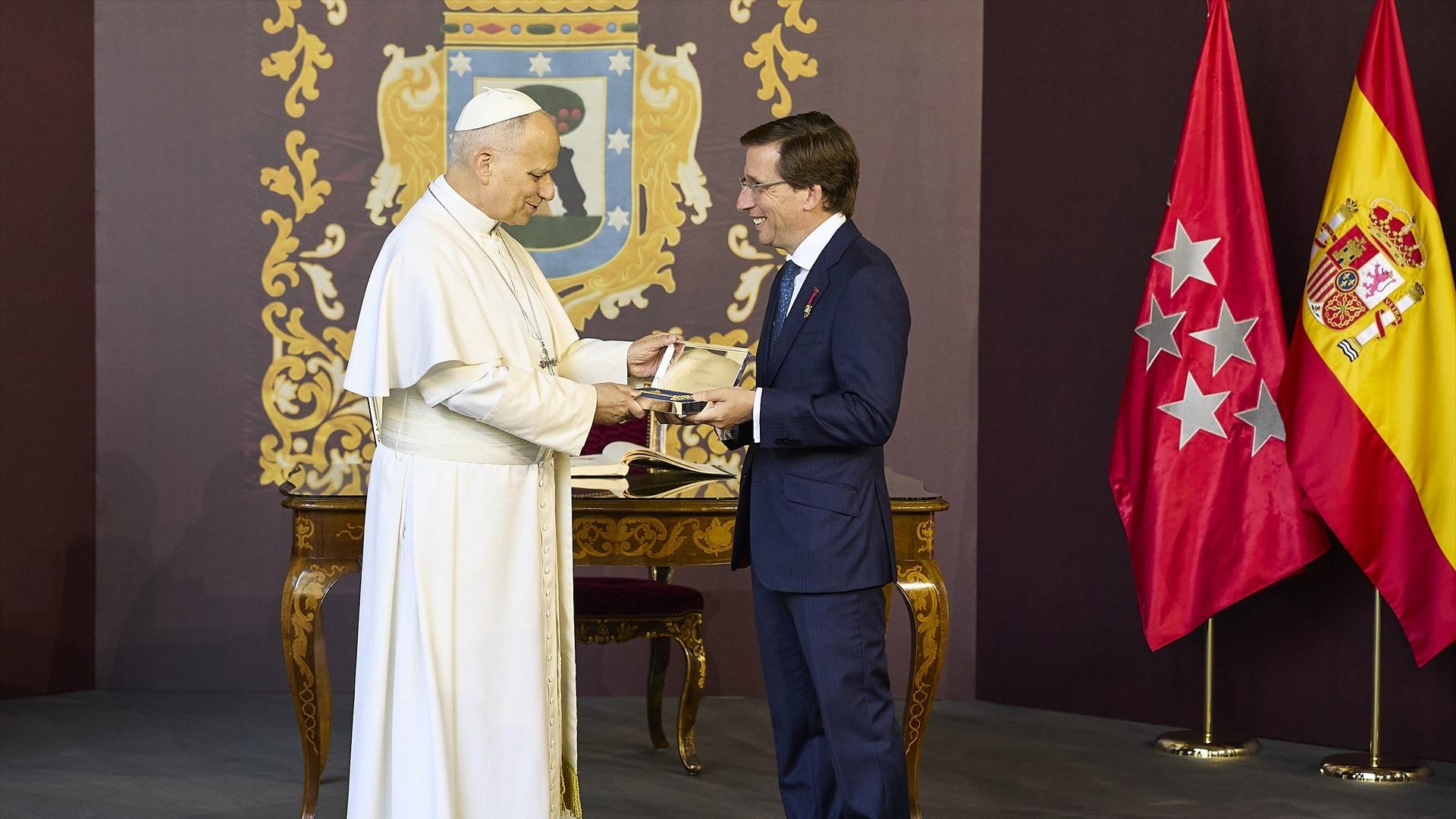 José Luis Martínez-Almeida: "El Papa ha sido signo de contra