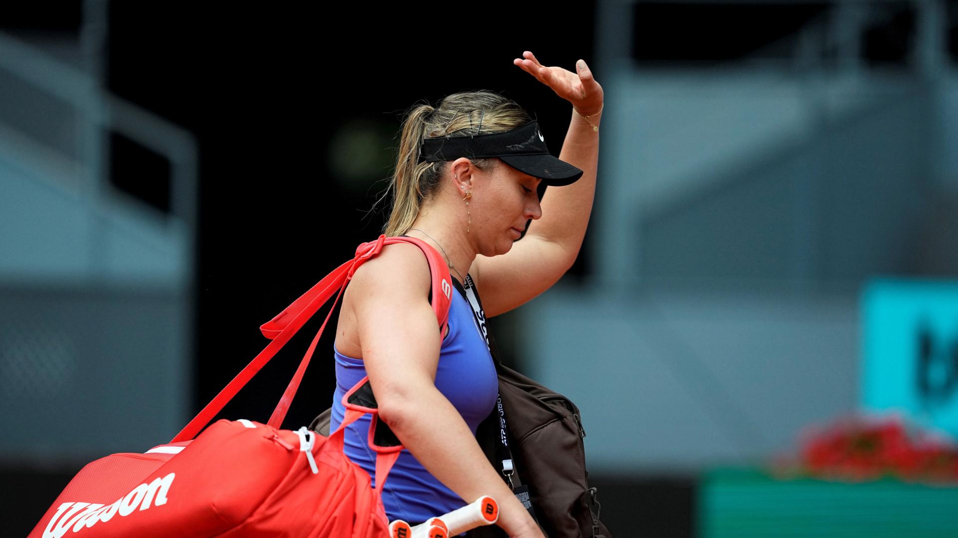 Paula Badosa cae en su regreso al circuito