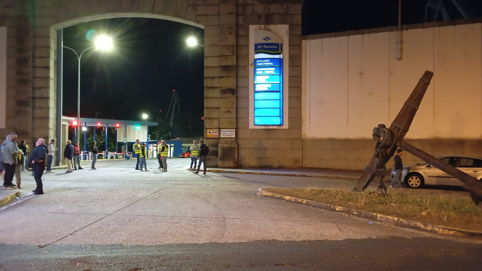La huelga del metal en A Coruña cumple su cuarta j