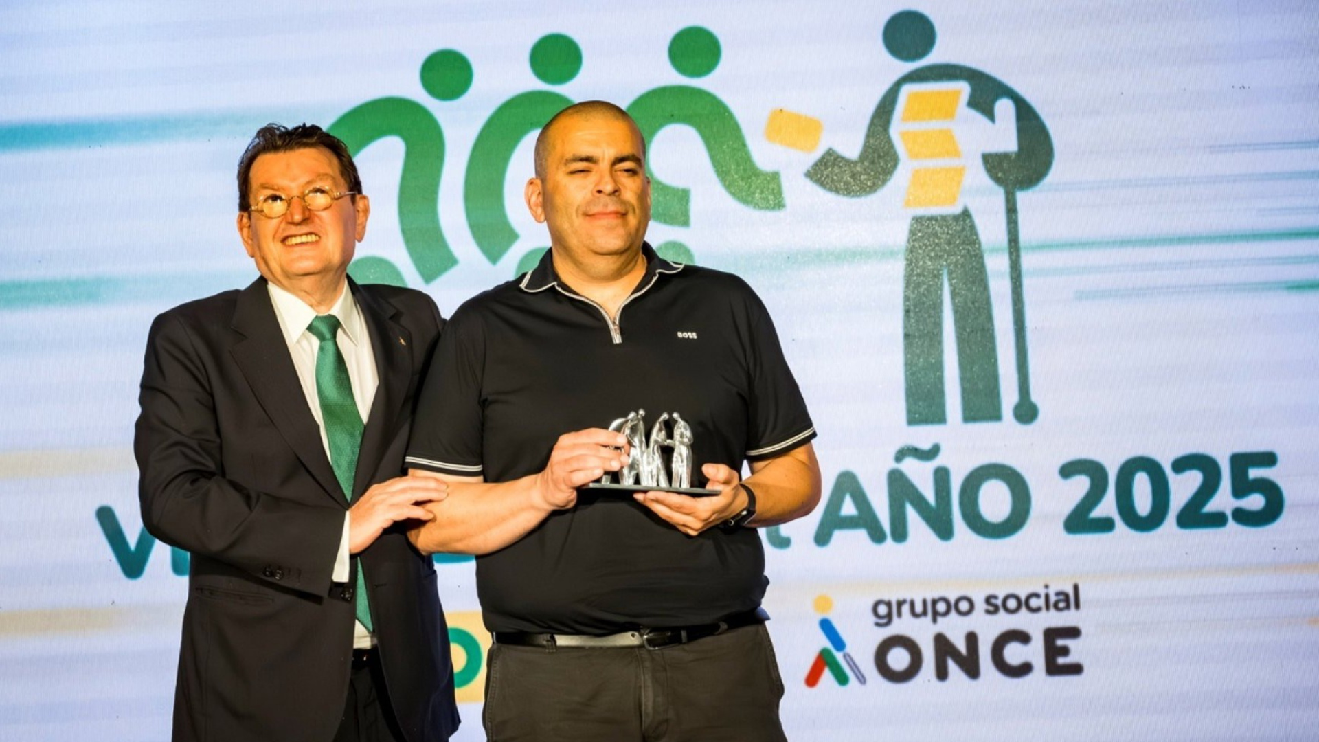 Un vendedor de la ONCE de Ferrol, elegido como el 