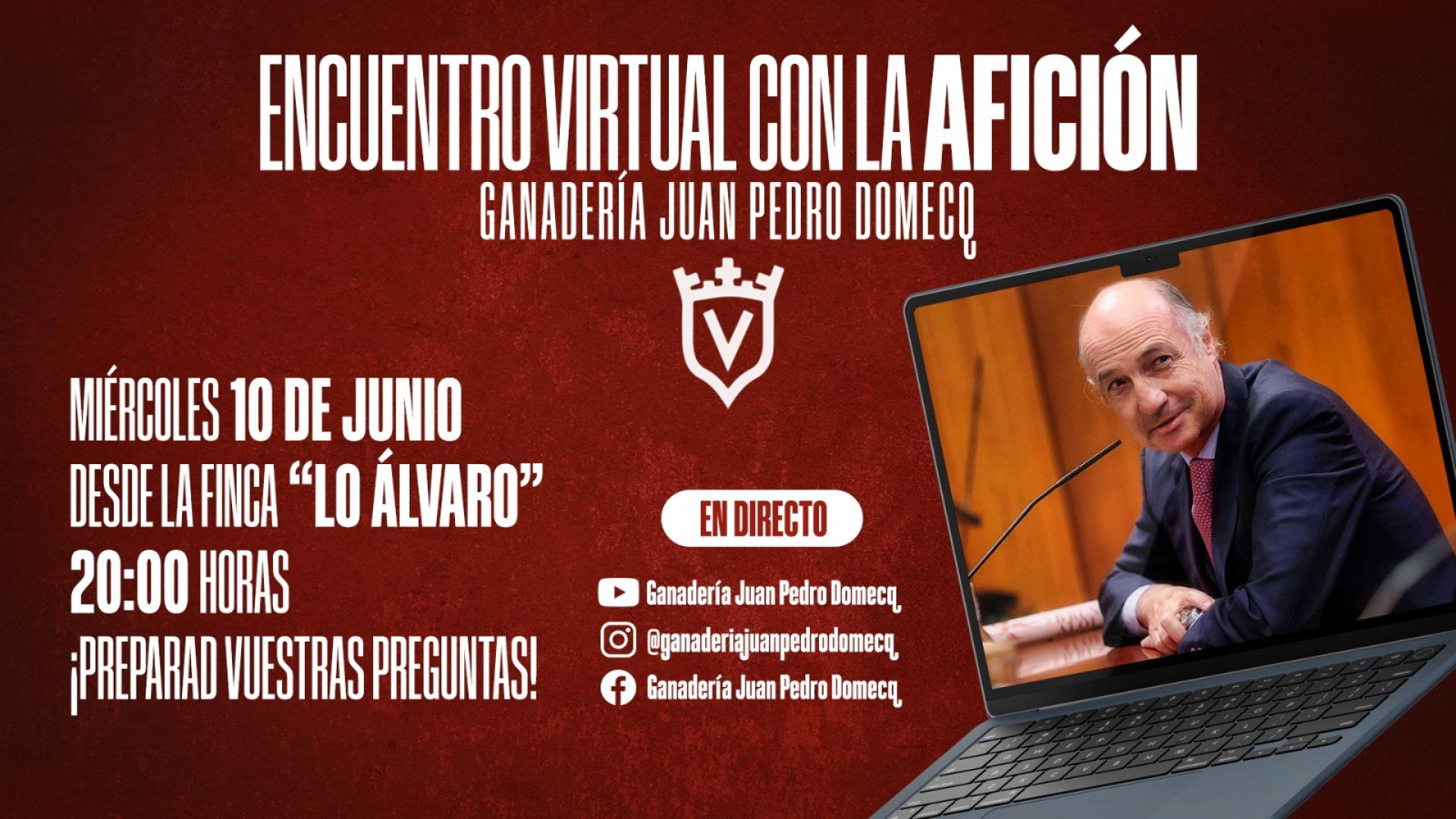 Juan Pedro Domecq responde en directo a los aficio