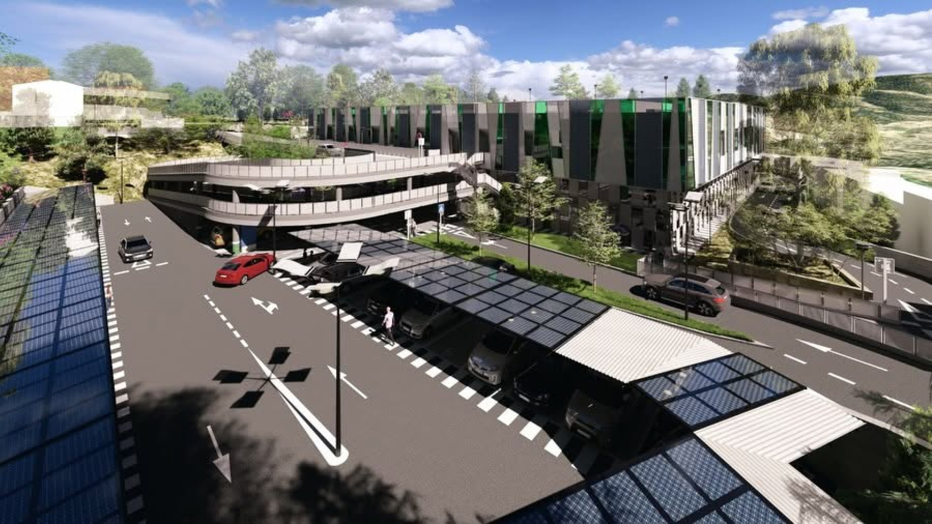 Así será el aparcamiento de La Alameda