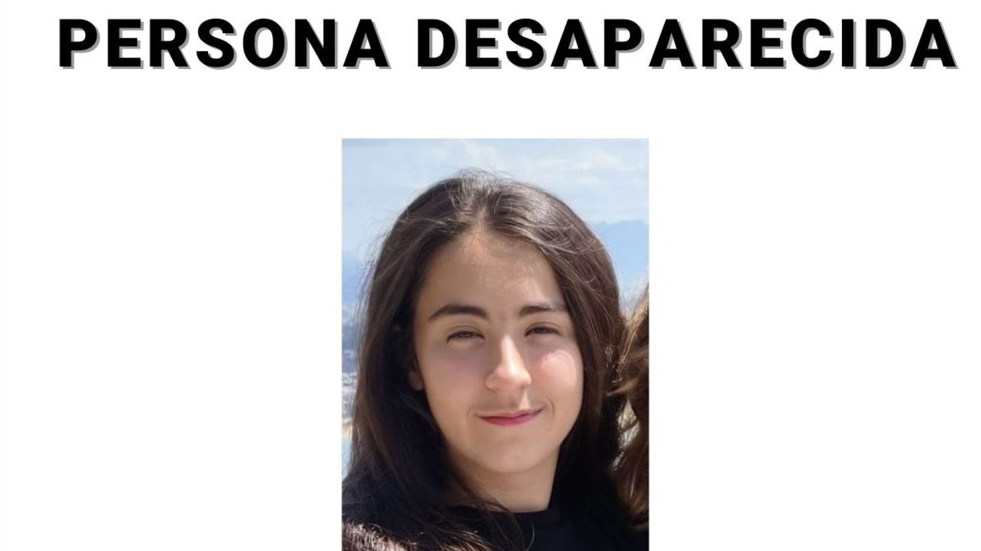 La Ertzaintza intenta localizar a una menor de 13 