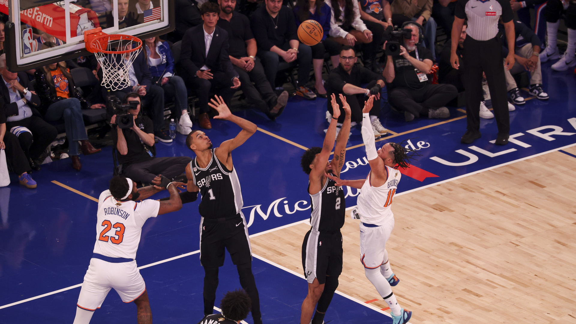 Los Spurs ganan a los Knicks en el Madison y se meten de lle