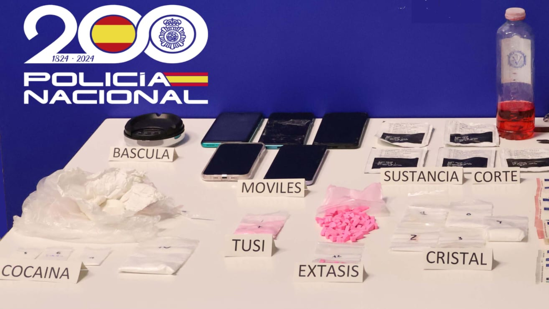 Cae un traficante en Huesca con 'tusi', la 'cocaín