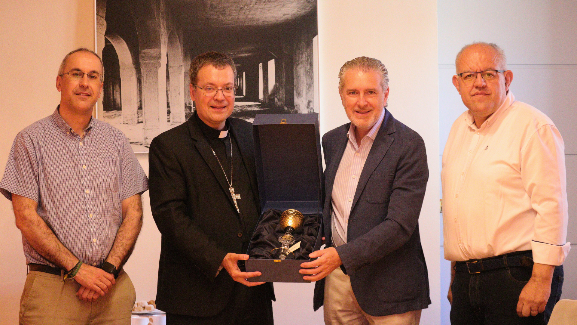 Un pedazo de Segovia acompañará siempre al Papa León XIV: Do