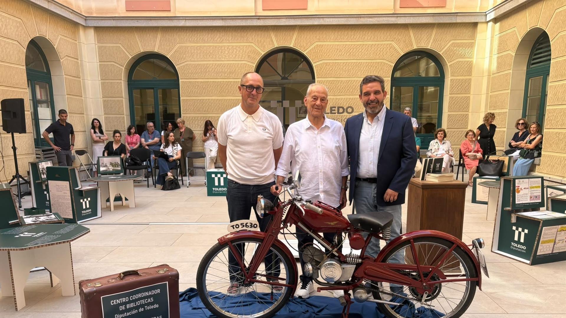 Salvador López y su Lambretta: la impagable lecció