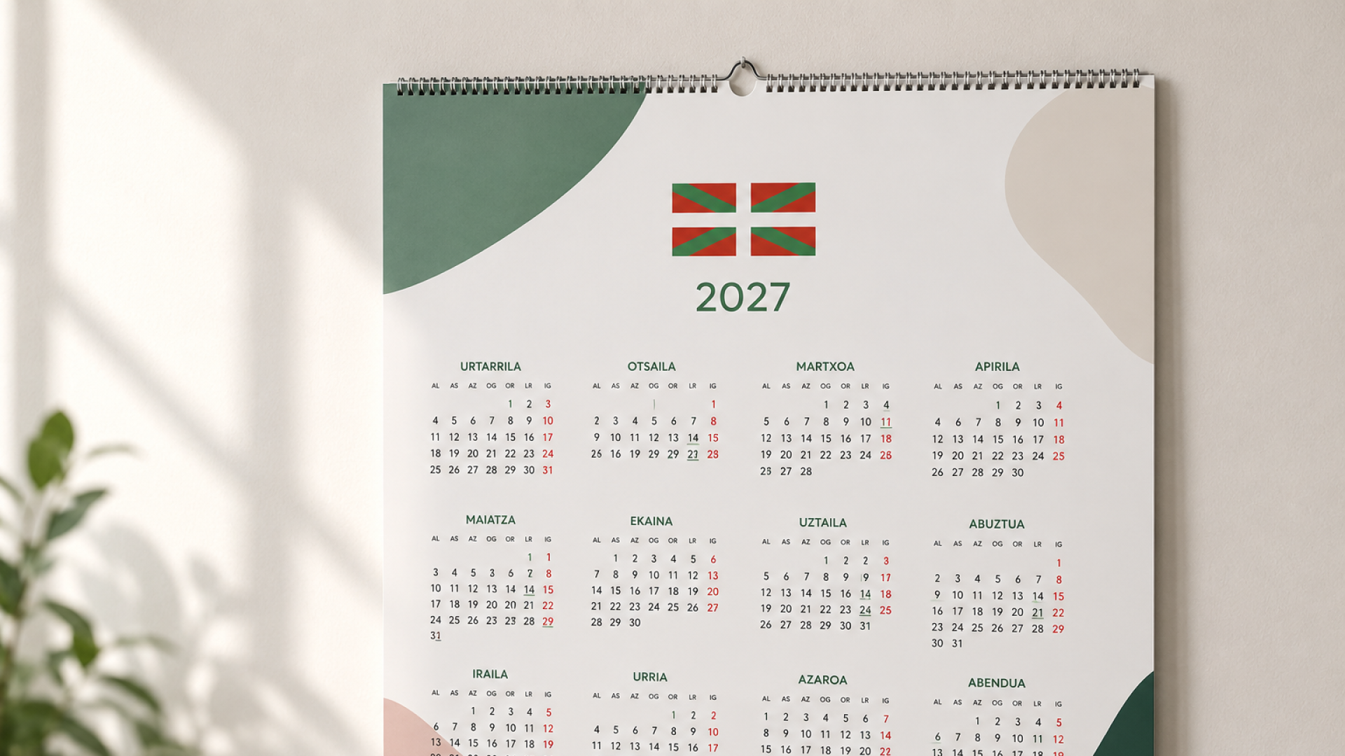 Euskadi cambia el festivo de San José por el 7 de 