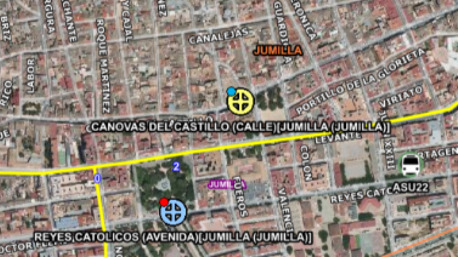 Un menor resulta herido en Jumilla tras ser atrope