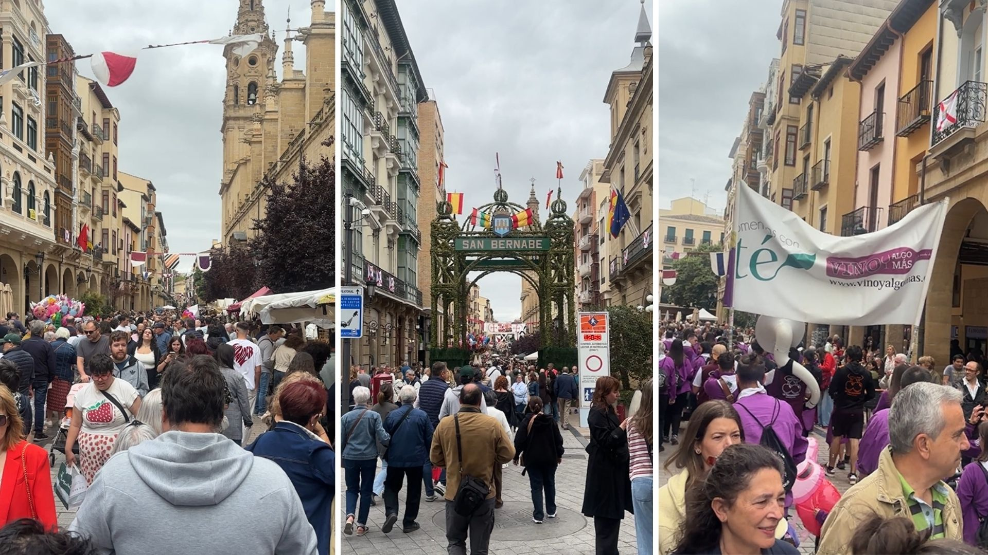 Un navarro llega solo a Logroño sin saber que es S